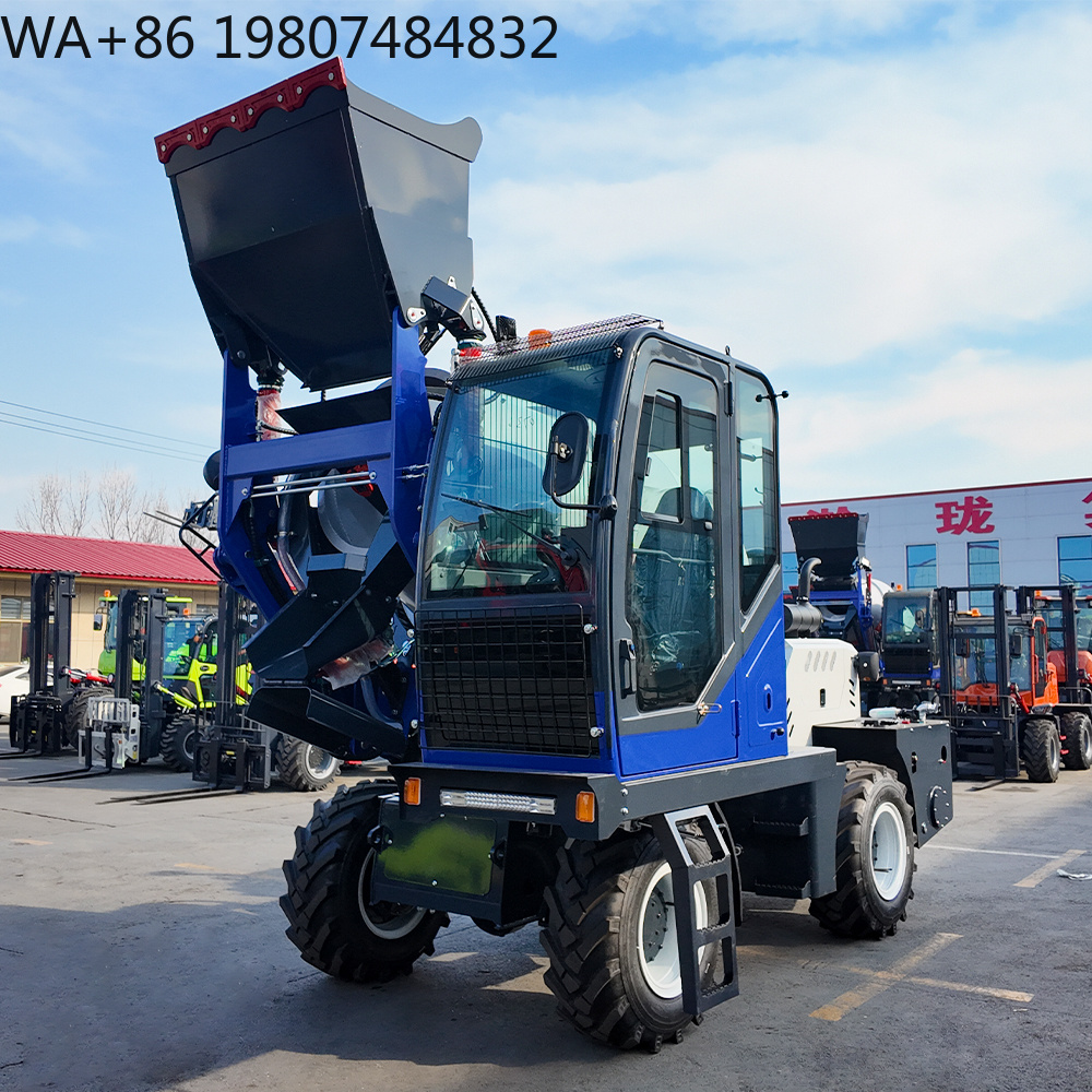 Heavy Equipment Mixer - Misturador de Concreto Autocarregável de 2.6CBM