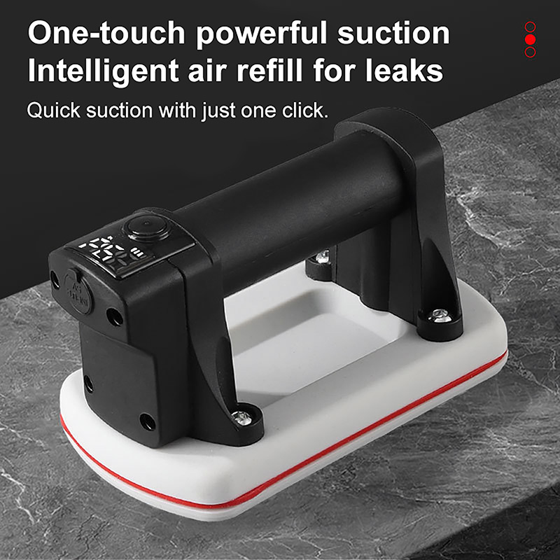 Vacuum Suction Cup Lifter - Ventosa Elétrica Inteligente com Base de