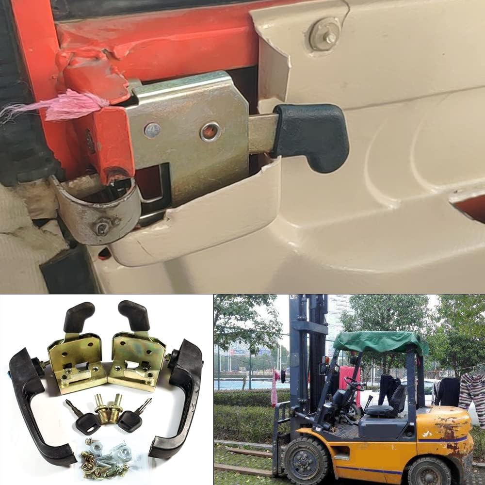 Heavy Equipment Forklift - NOVO Conjunto de Fechadura e Maçaneta