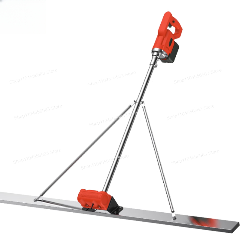 Concrete Screed Vibrator - Polidor elétrico de concreto, 100cm, régua
