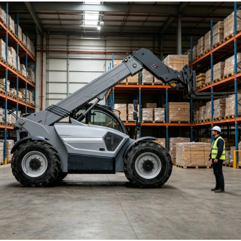 Telescopic Handler Boom - Manipulador Telescópico Personalizado Multifuncional, Carregador Telescópico,