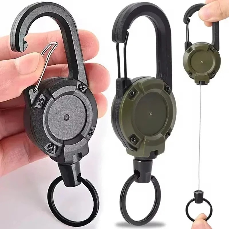 Heavy Equipment Keychain - Chaveiro Retrátil Reforçado com Fivela de