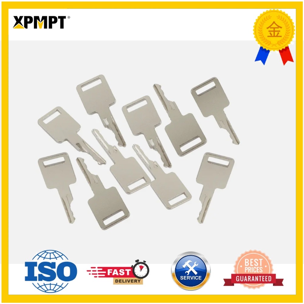 Heavy Equipment Keychain - 10 Chaves S331/S160 D250 para Bobcat