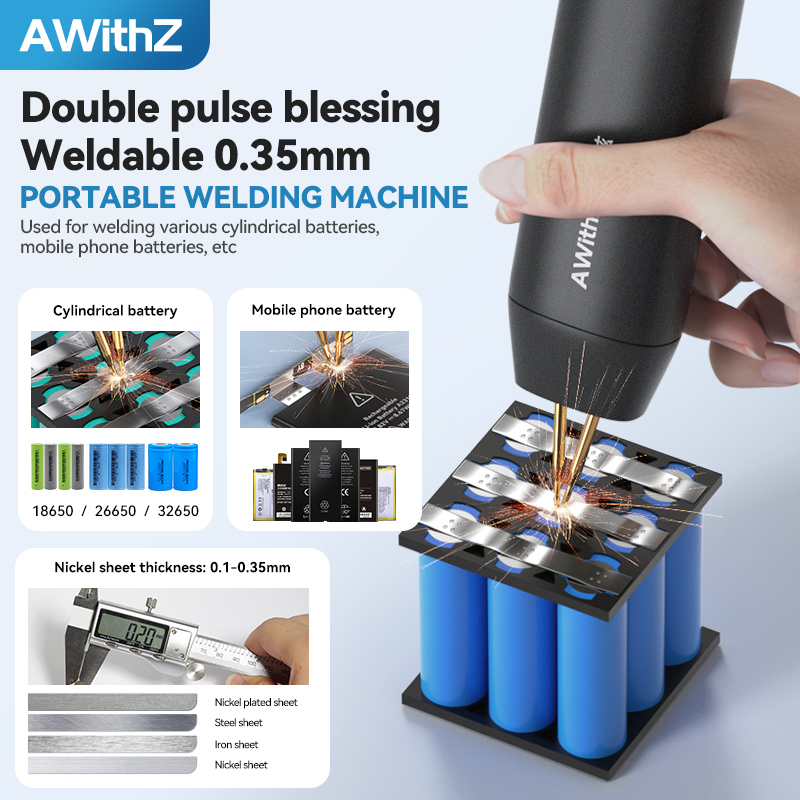 Portable Welding Generator - Awithz portátil bateria ponto soldador diy