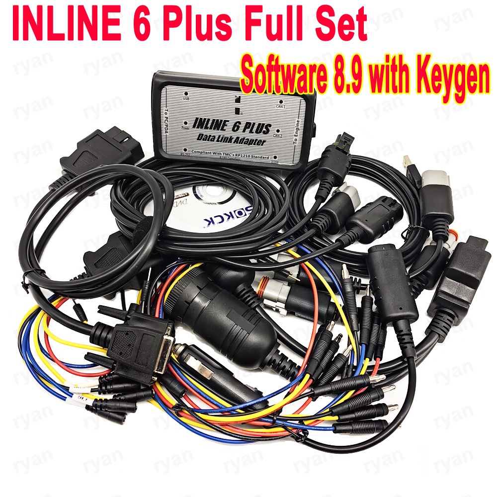 Heavy Equipment Diagnostic Tool - Para cummins em linha 6 plus