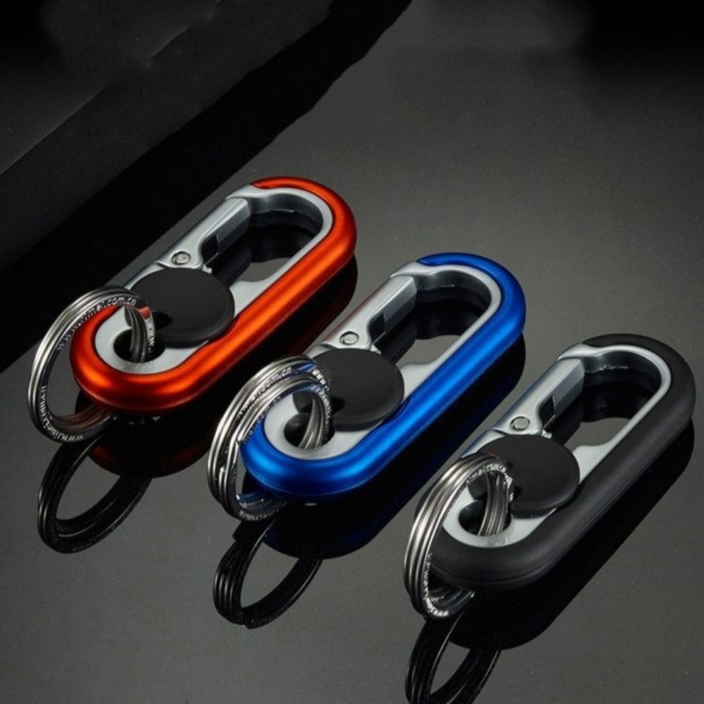 Anel duplo chaveiro de negócio - Heavy Equipment Keychain avaliação e preço