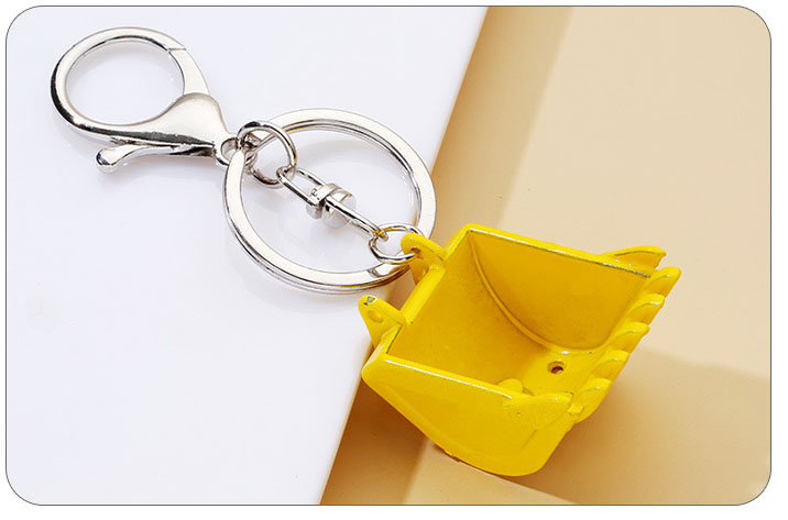 Criativo Metal Escavadeira Cha - Heavy Equipment Keychain avaliação e preço