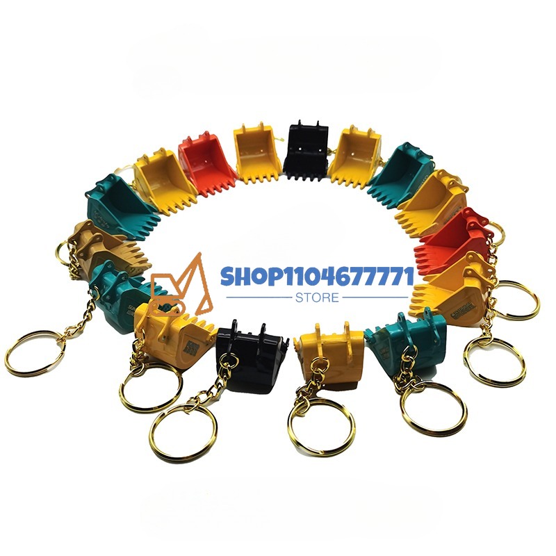 Com chaveiro de balde para Kob - Heavy Equipment Keychain avaliação e preço