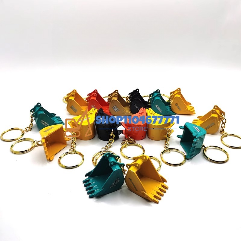 Com chaveiro de balde para Kob - Heavy Equipment Keychain avaliação e preço