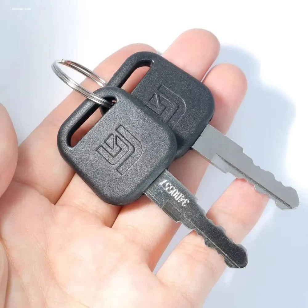 2 Chaves Novas 34B0557 com Abr - Heavy Equipment Keychain avaliação e preço