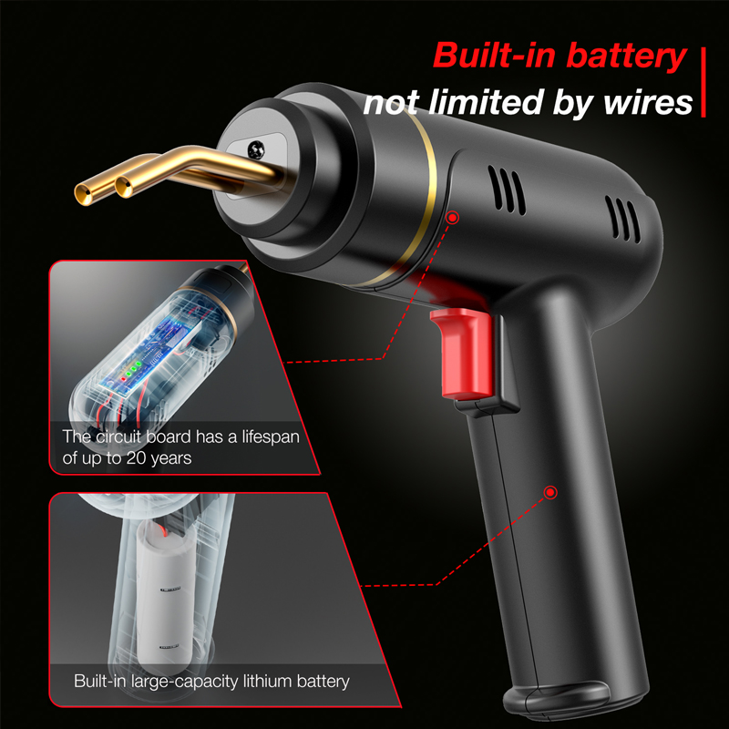 Sem fio plástico Kit Soldador  - Portable Welding Generator avaliação e preço