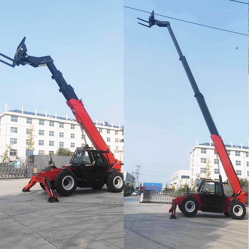 Novo Modelo Chinês de Empilhad - Telescopic Handler Boom avaliação e preço