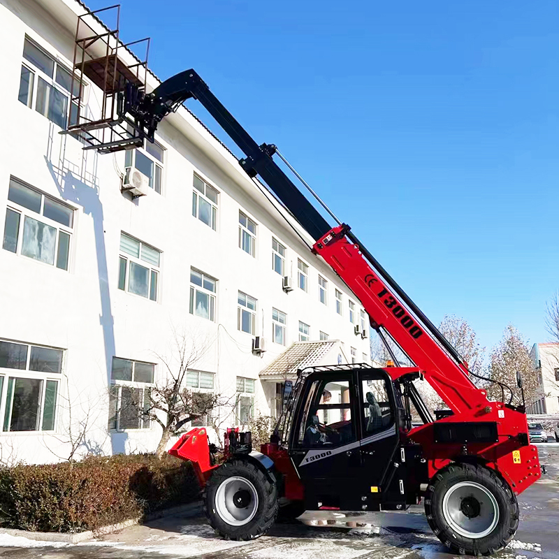 Novo Modelo Chinês de Empilhad - Telescopic Handler Boom avaliação e preço