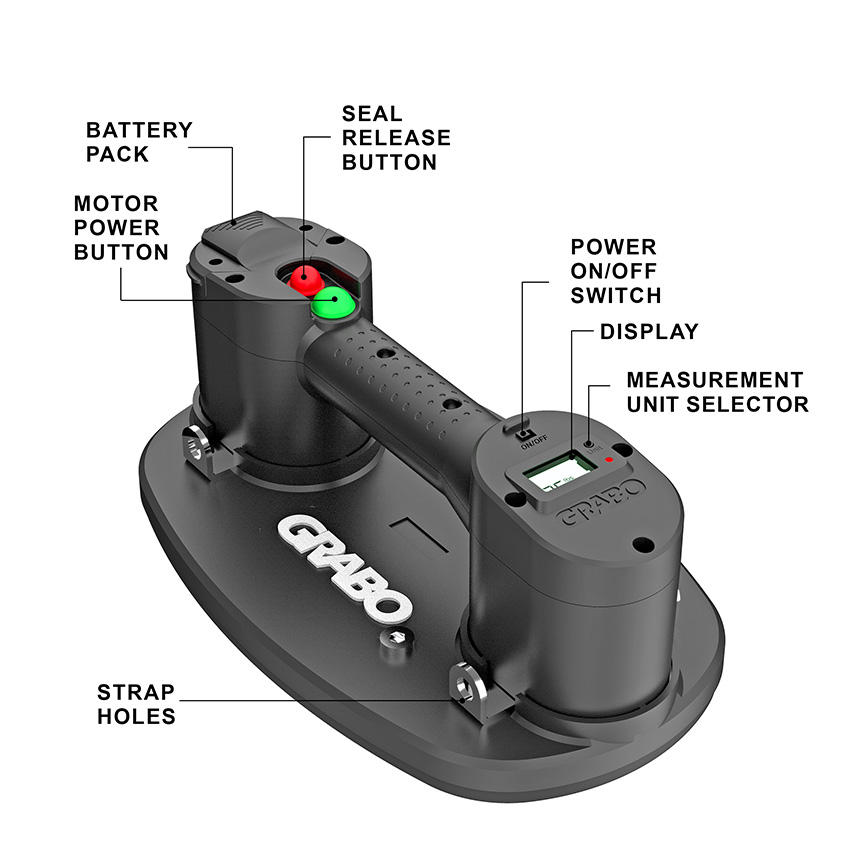 RAIZI Grabo Pro Ventosa Elétri - Vacuum Suction Cup Lifter avaliação e preço