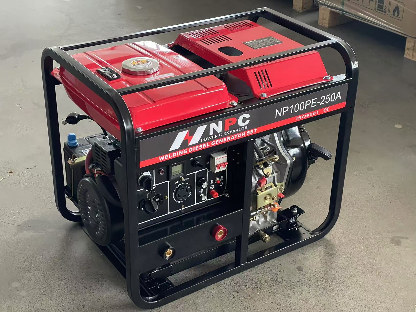 Máquina de Solda Geradora NPC  - Portable Welding Generator avaliação e preço