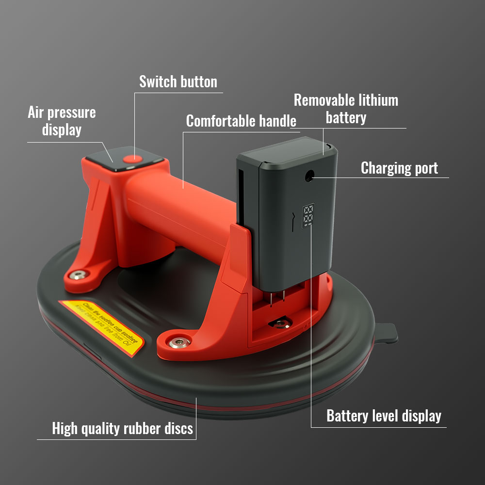 Mais Vendido: Levantador Elétr - Vacuum Suction Cup Lifter avaliação e preço