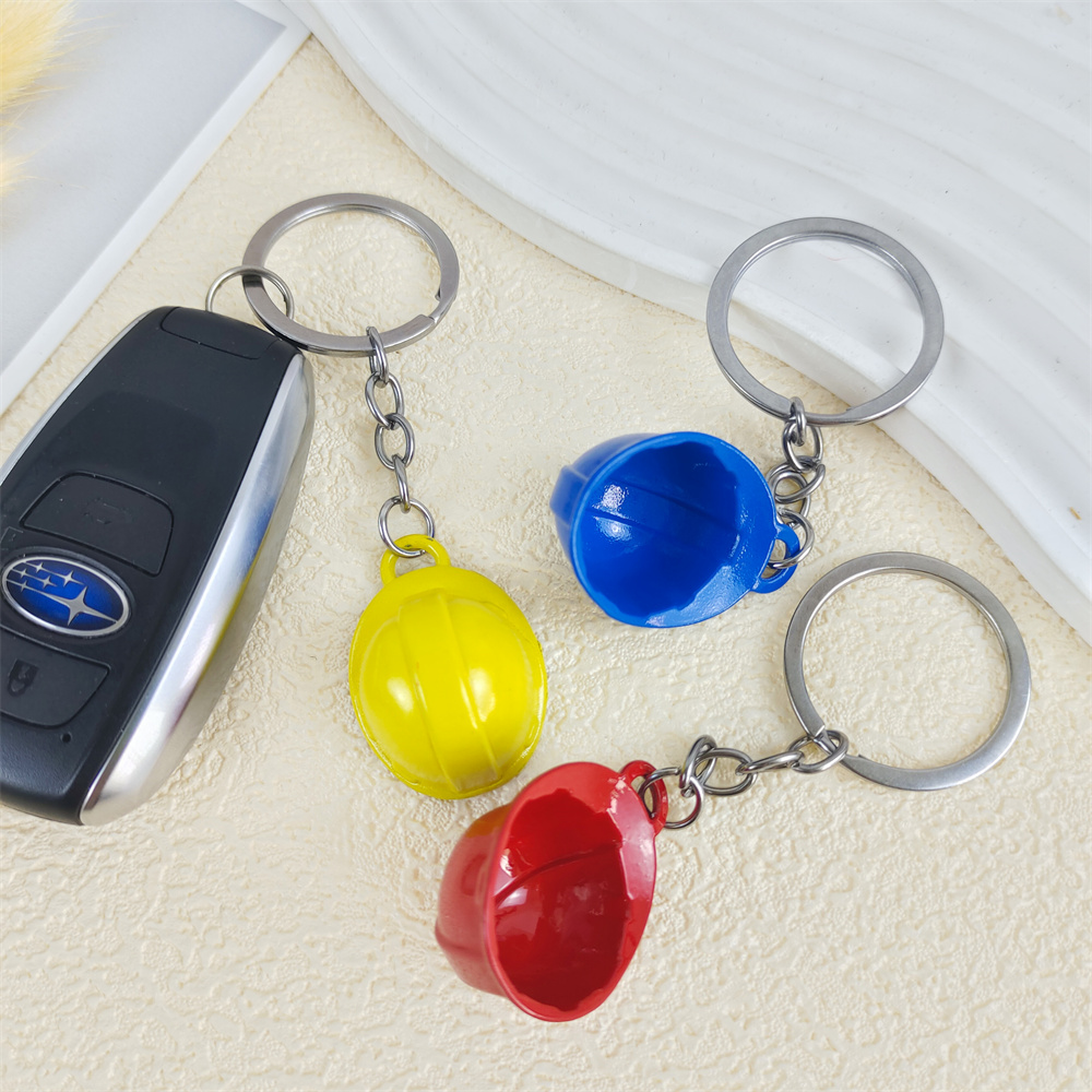 Chaveiro de chapéu de seguranç - Heavy Equipment Keychain avaliação e preço