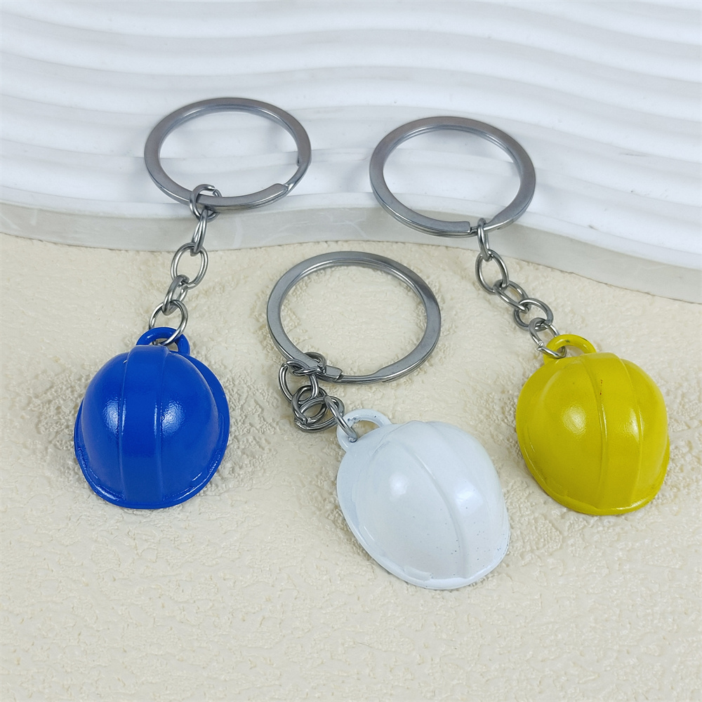 Chaveiro de chapéu de seguranç - Heavy Equipment Keychain avaliação e preço