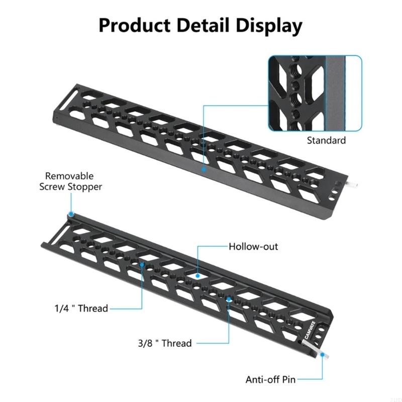 Placa ajustável do apoio da câ - Heavy Equipment Video avaliação e preço