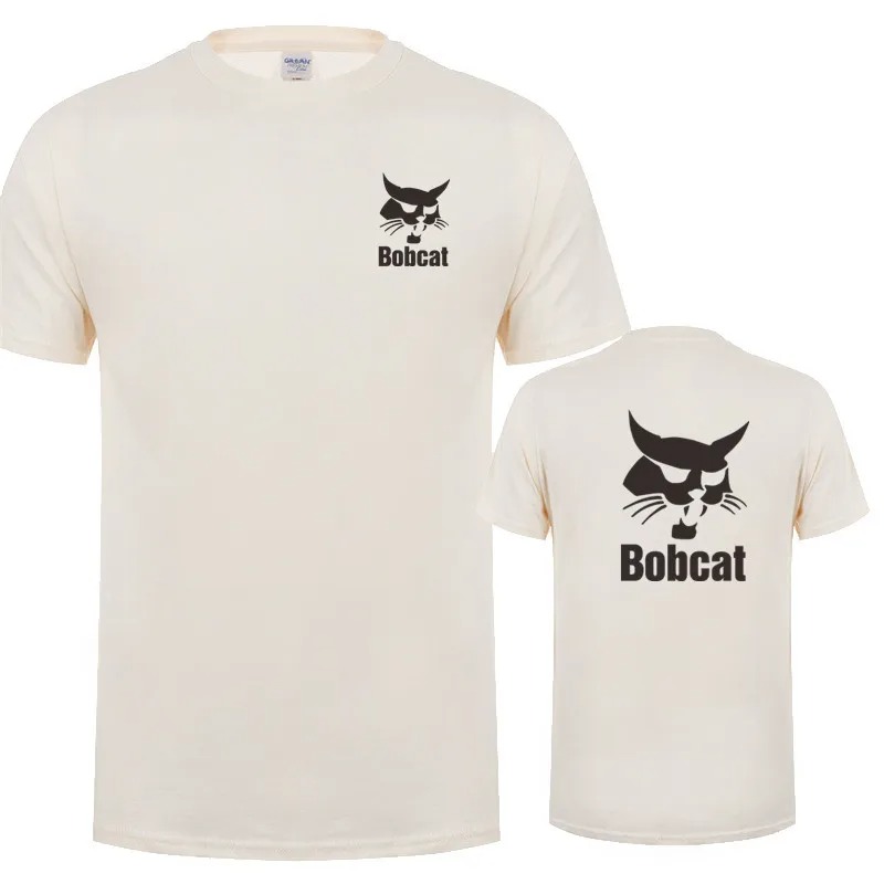 Bobcat t camisa de verão dos h - Heavy Equipment Logos avaliação e preço