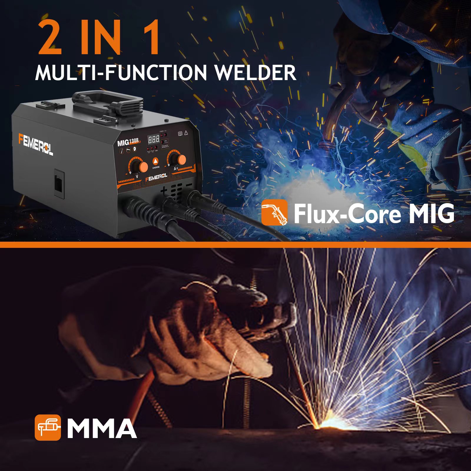 Femeol 2 em 1 máquina de solda - Portable Welding Generator avaliação e preço