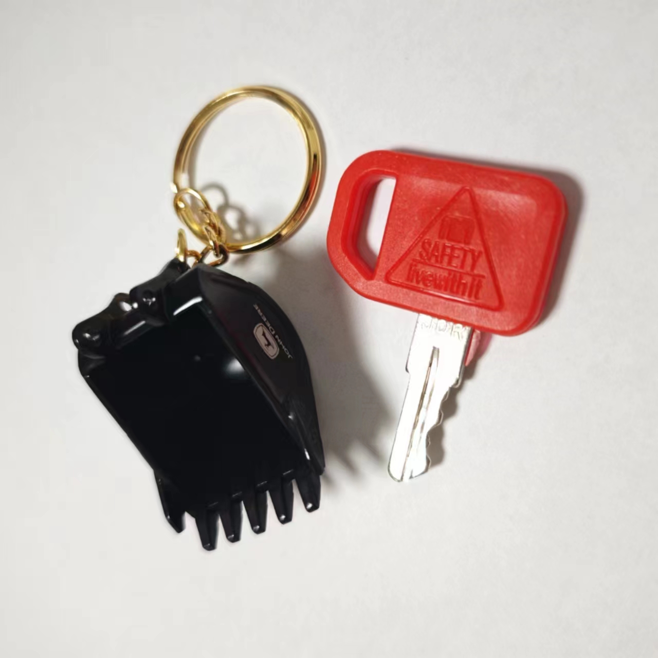 JDR Chaveiro para John Deere E - Heavy Equipment Keychain avaliação e preço
