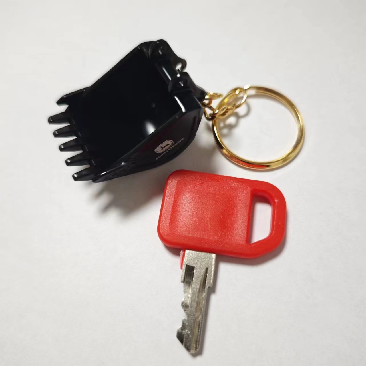 JDR Chaveiro para John Deere E - Heavy Equipment Keychain avaliação e preço