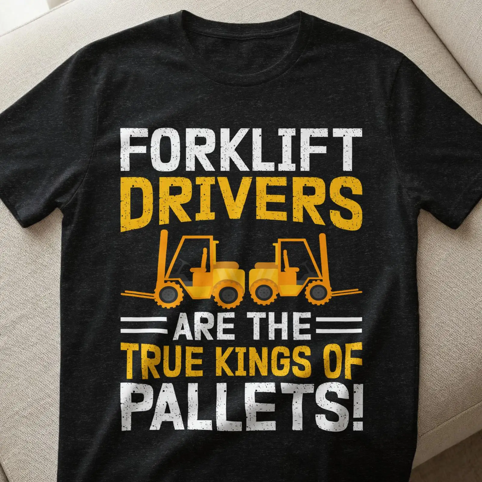 Camiseta para motoristas de em - Heavy Equipment Forklift avaliação e preço